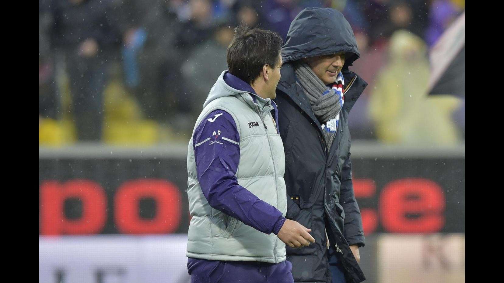 Fiorentina, Montella: Sogno Champions difficile, Lazio ha qualche vantaggio