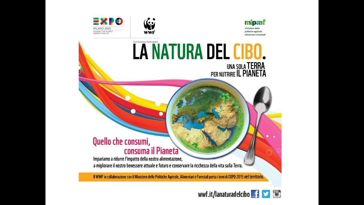 Expo, 180 eventi del Wwf sul cibo con ministero Agricoltura