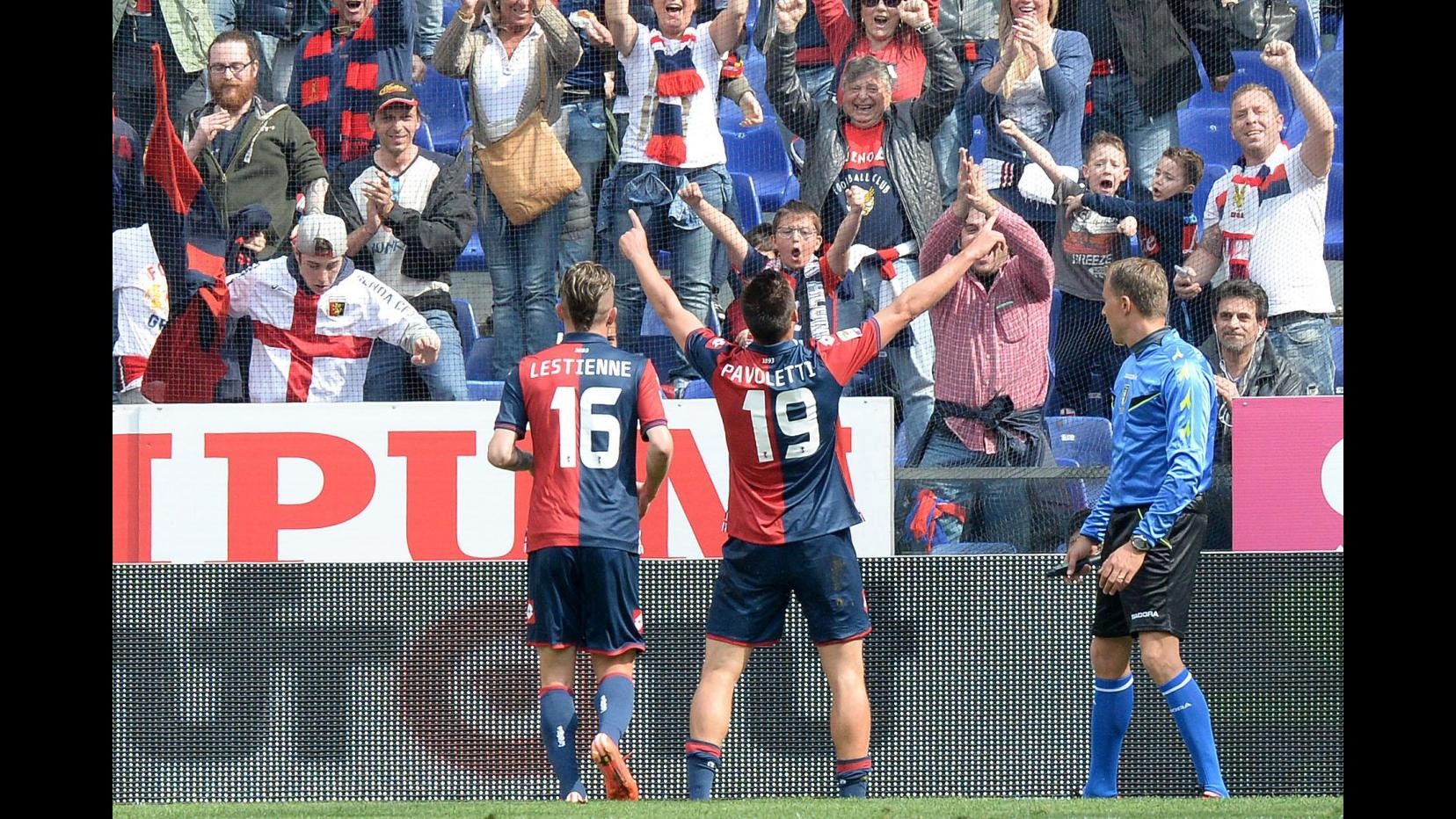 Serie A: Genoa cala tris per l’Europa, Cesena sempre più giù