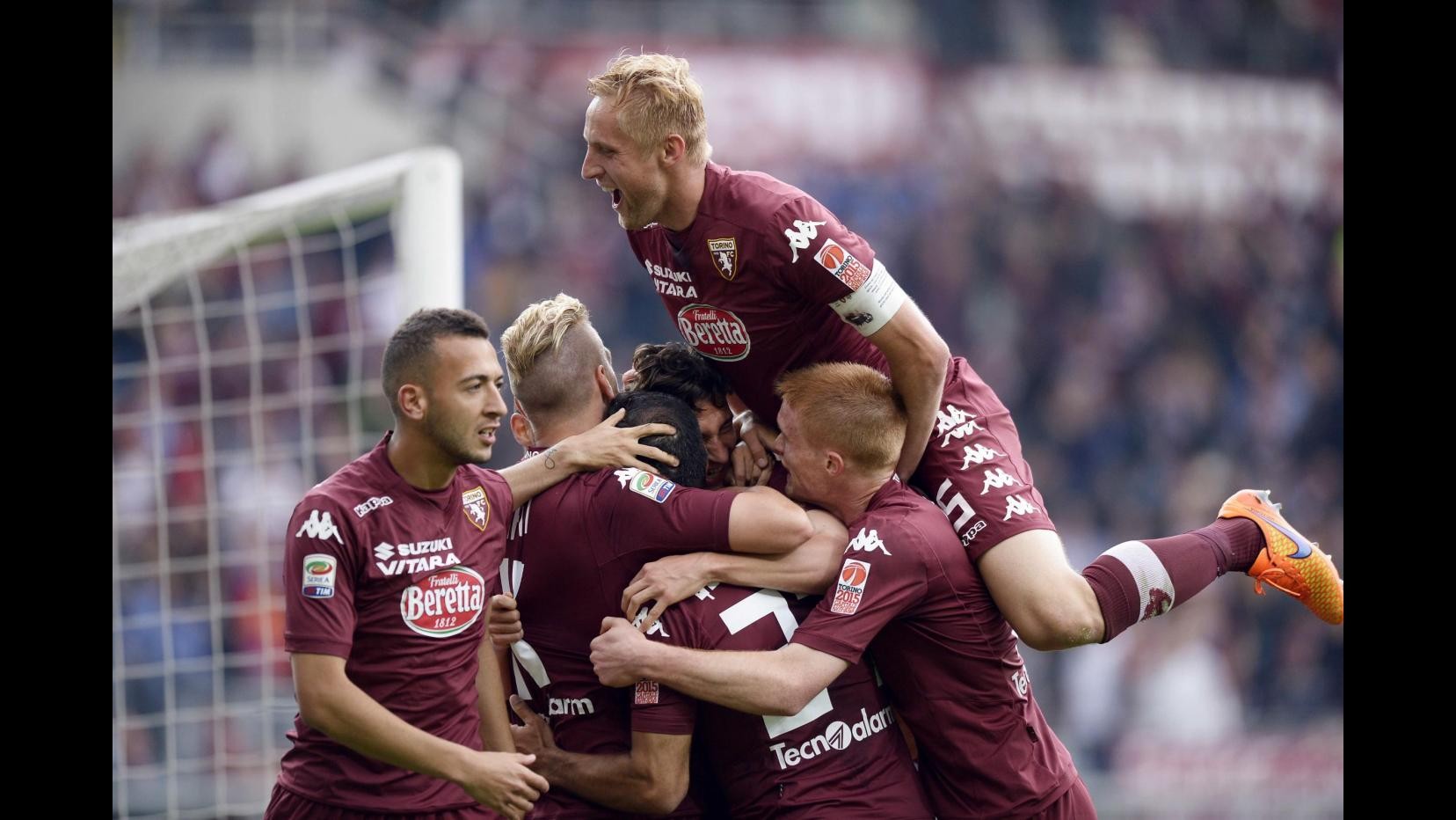 Serie A, Darmian-Quagliarella replicano a Pirlo: Toro batte Juve 2-1 e fa suo derby dopo 20 anni