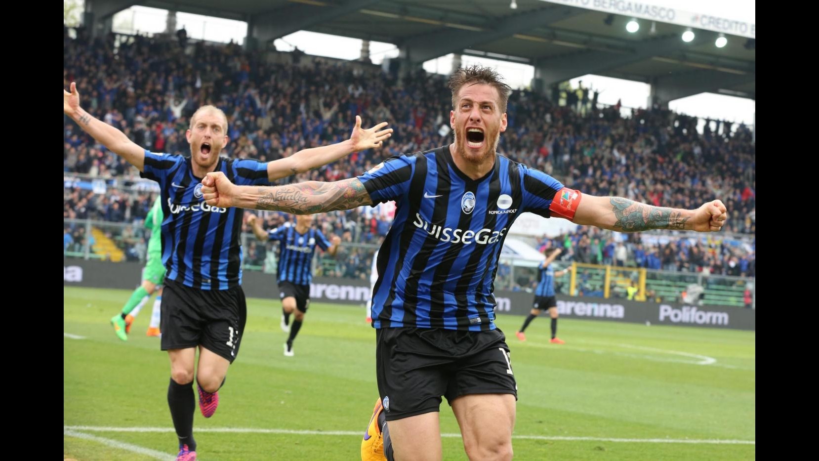 Serie A: Denis salva Atalanta al 92′, Reja vede salvezza. E’ 2-2 con Empoli