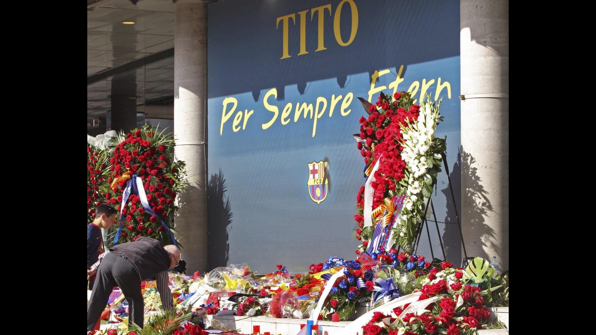 Calcio, il Barcellona ricorda Tito Vilanova a un anno dalla morte