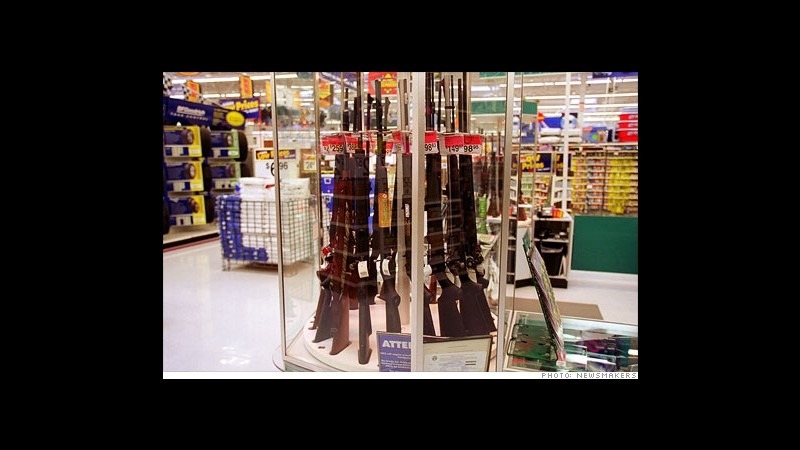 Walmart non venderà più fucili in stile militare