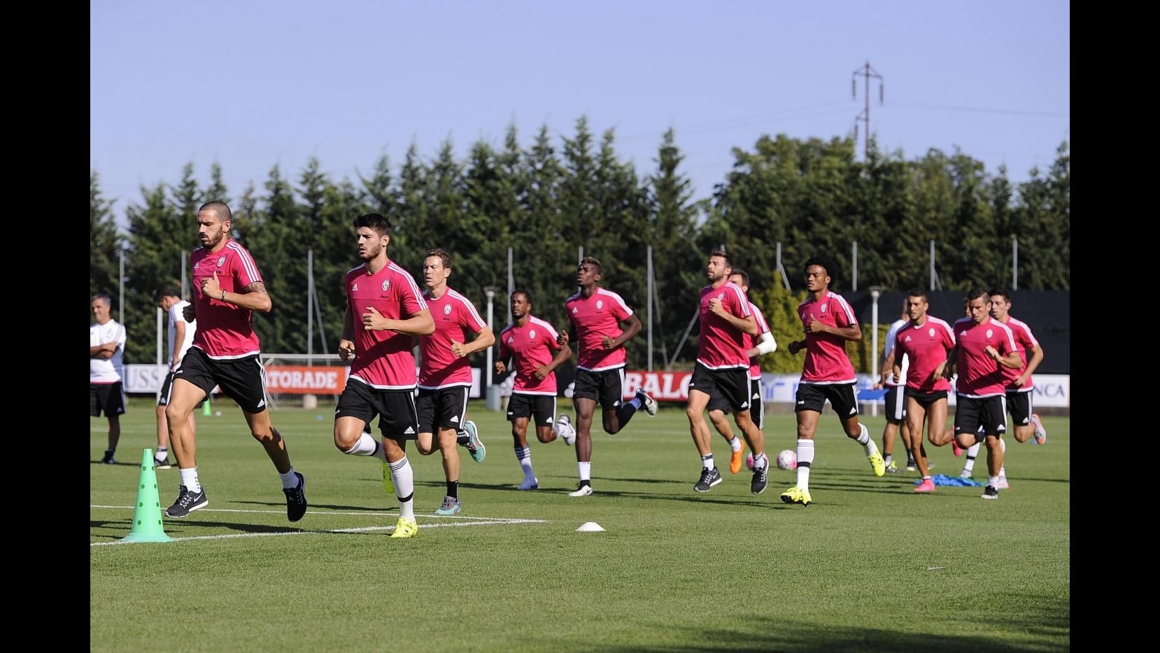 Juve: mattina palestra e test atletici, pomeriggio tattica