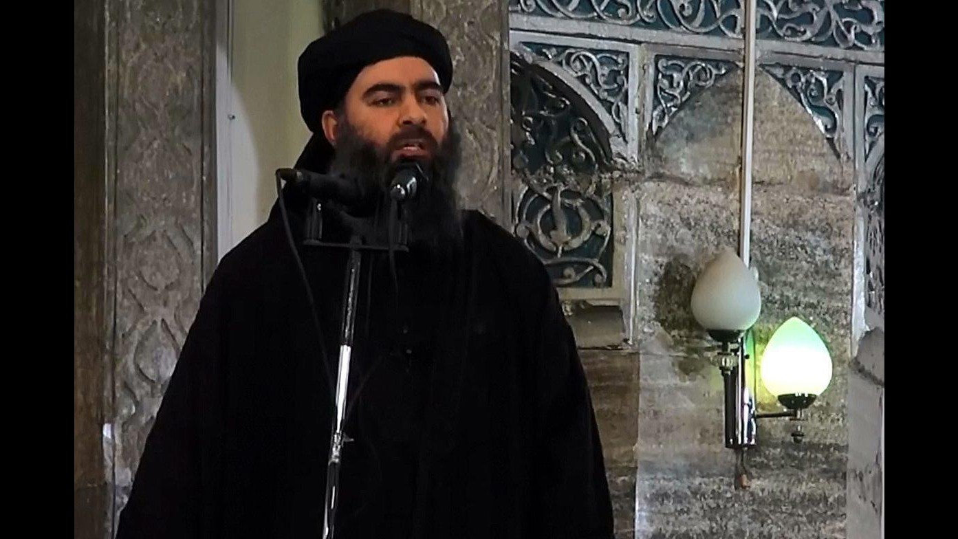 Isis, media Gb: Al-Baghdadi ferito gravemente in raid aereo