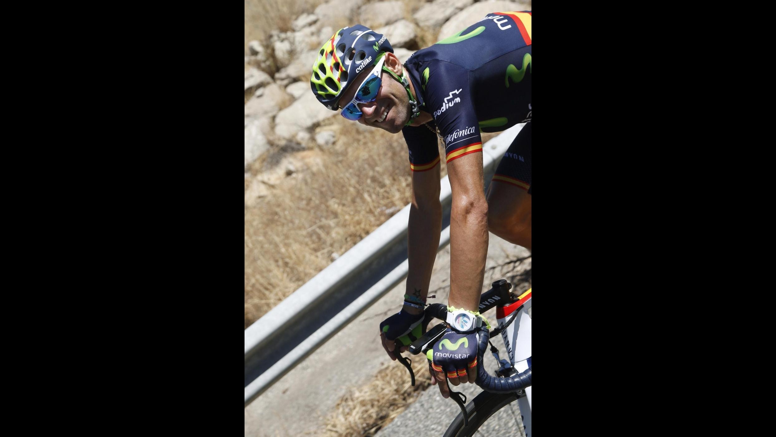 Vuelta: 4/a tappa a spagnolo Valverde, Chaves sempre leader