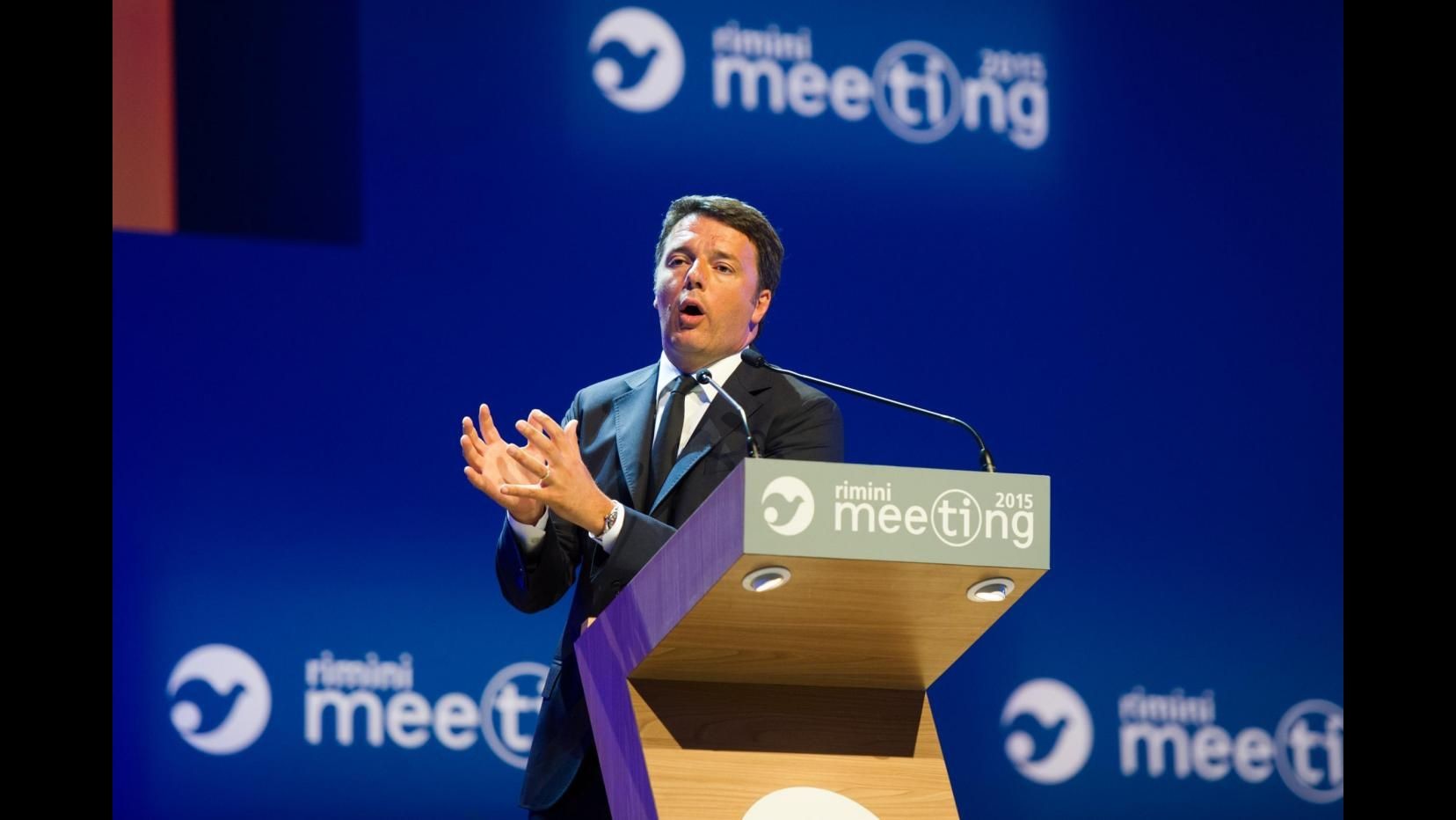 Ue, Renzi: Europa diventata matrigna che dà voti a Italia, si cambi