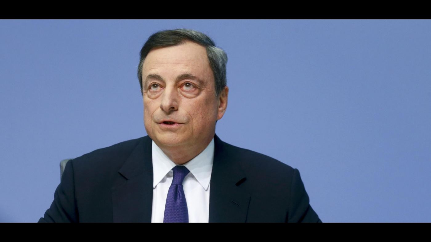 Crisi, Draghi: C’è inizio ripresa, tutti indicatori verso alto