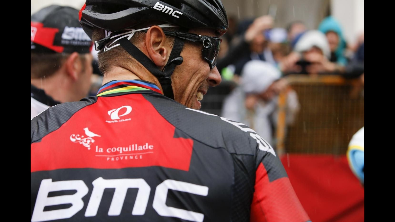 Ciclismo, Vuelta: a Bmc cronosquadre inaugurale, Velits in maglia rossa