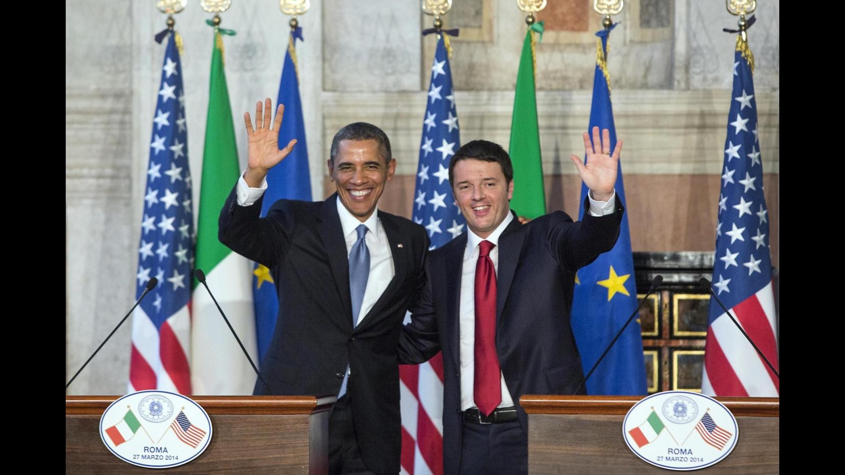 Renzi negli Usa: visita di due giorni, domani incontra Obama