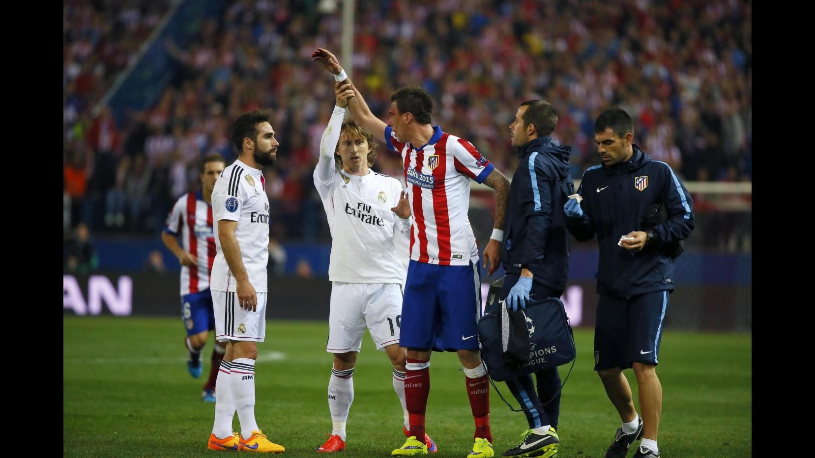 Champions League, Mandzukic ‘assolve’ Carvajal: Non ho subito nessun morso