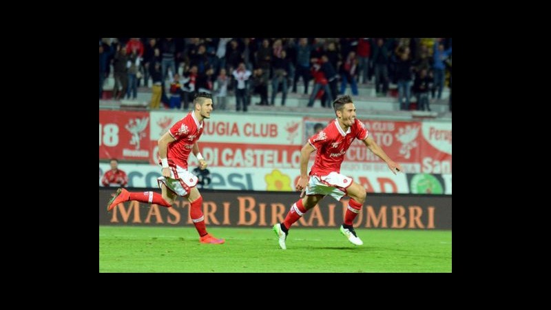 Serie B, Perugia-Varese 2-0 nel posticipo: a segno Goldaniga e Verre