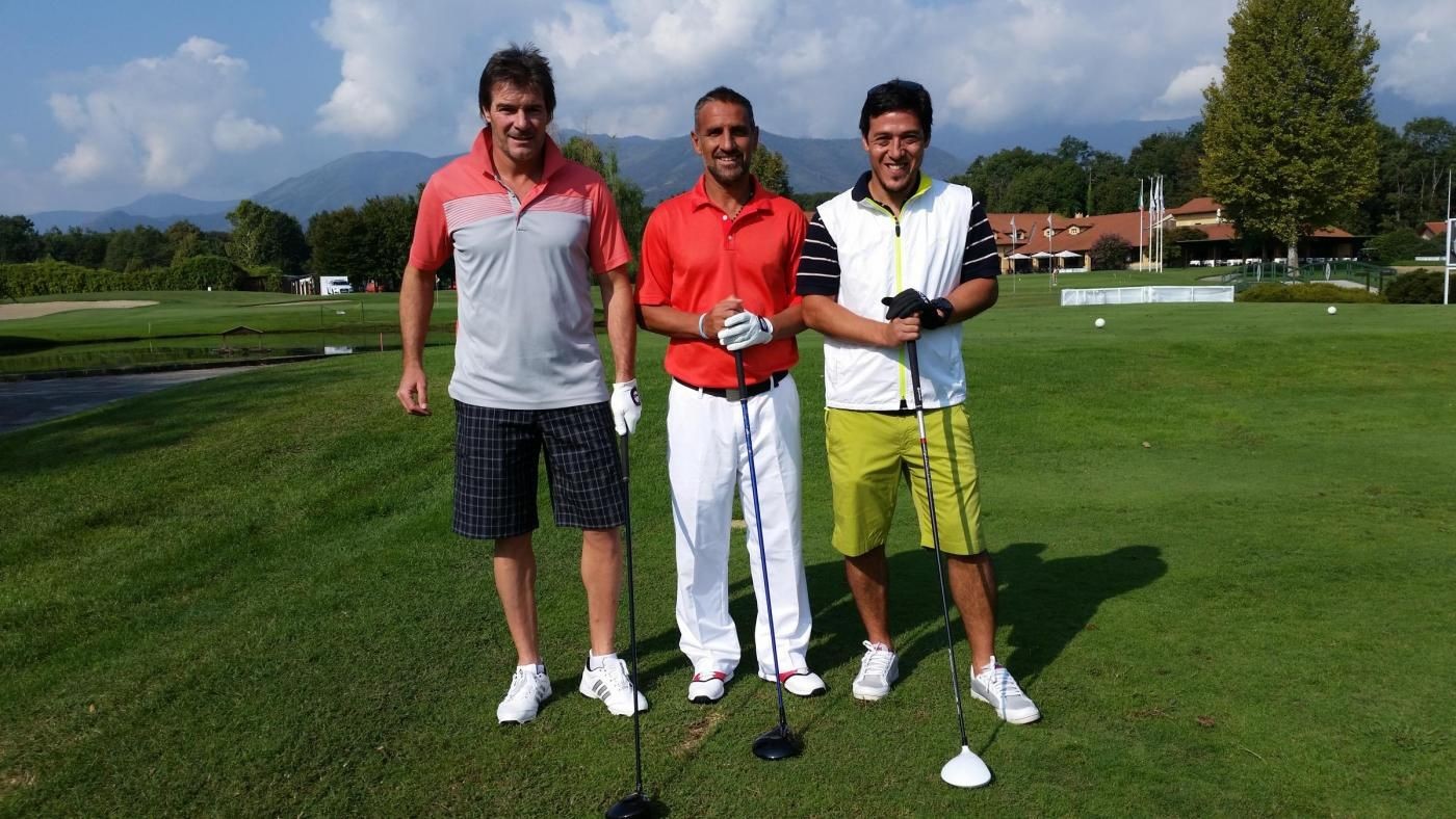 Royal Park I Roveri, sfida a golf tra Camoranesi, Guly e Cascini