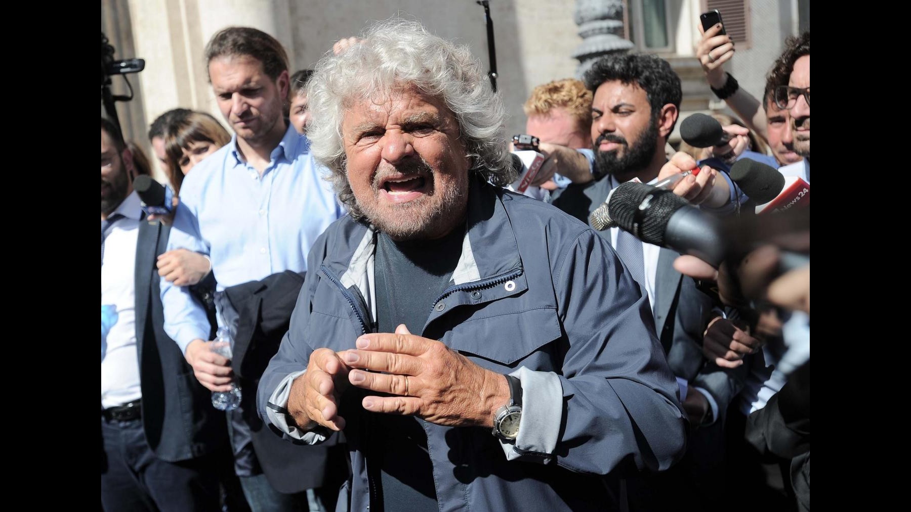 Grillo: Reddito cittadinanza già nel nostro programma del 2009