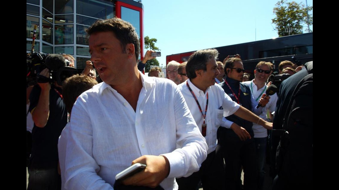 F1, Renzi a Monza: incontro con il patron Bernie Ecclestone