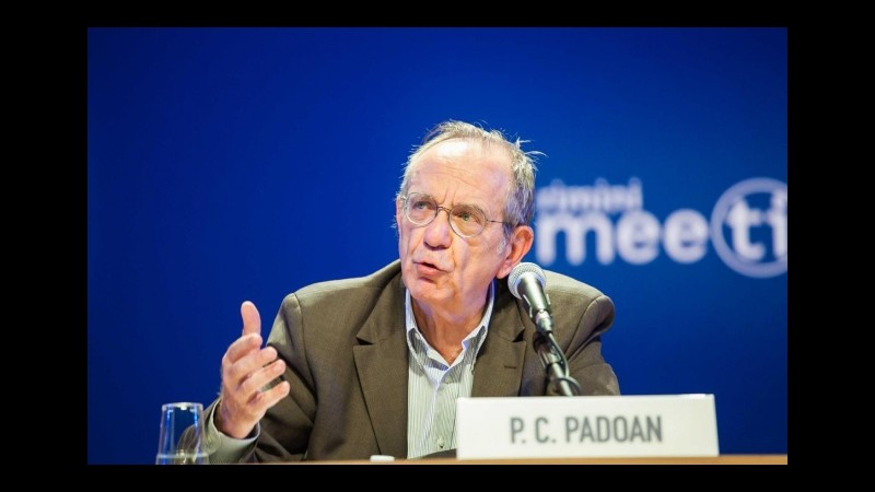 Padoan: Possibili sgravi fiscali al Sud, ma dentro regole Ue