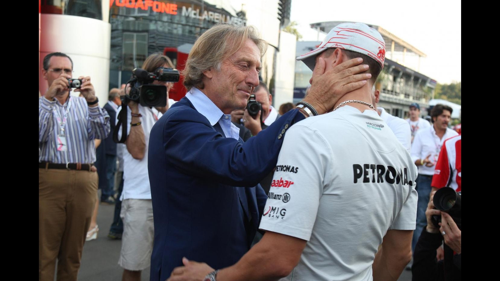F1, Montezemolo: Mi viene groppo alla gola nel vedere Schumacher oggi