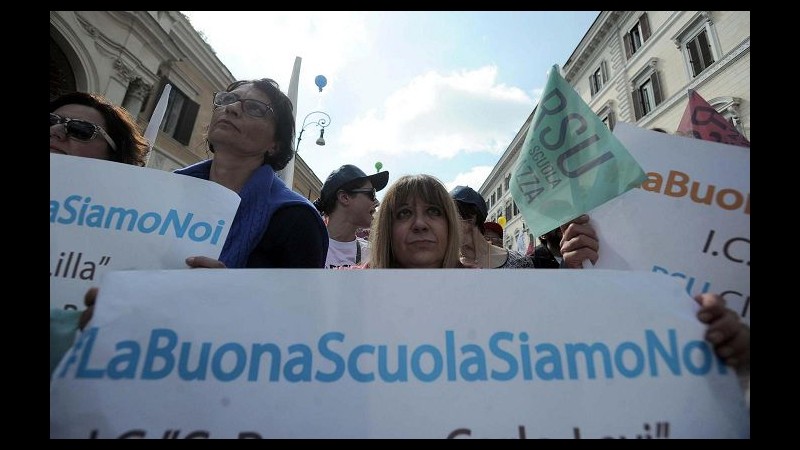 Scuola, fonti Cgil: Oltre 100mila manifestanti a Roma