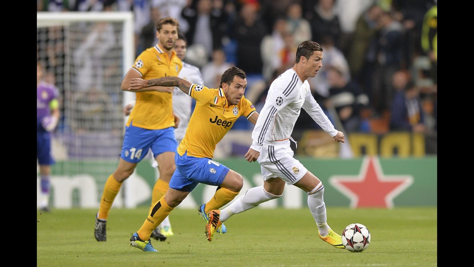 Champions League, Juve sfida Real ‘galactico’. Allegri-Tevez: Non partiamo battuti
