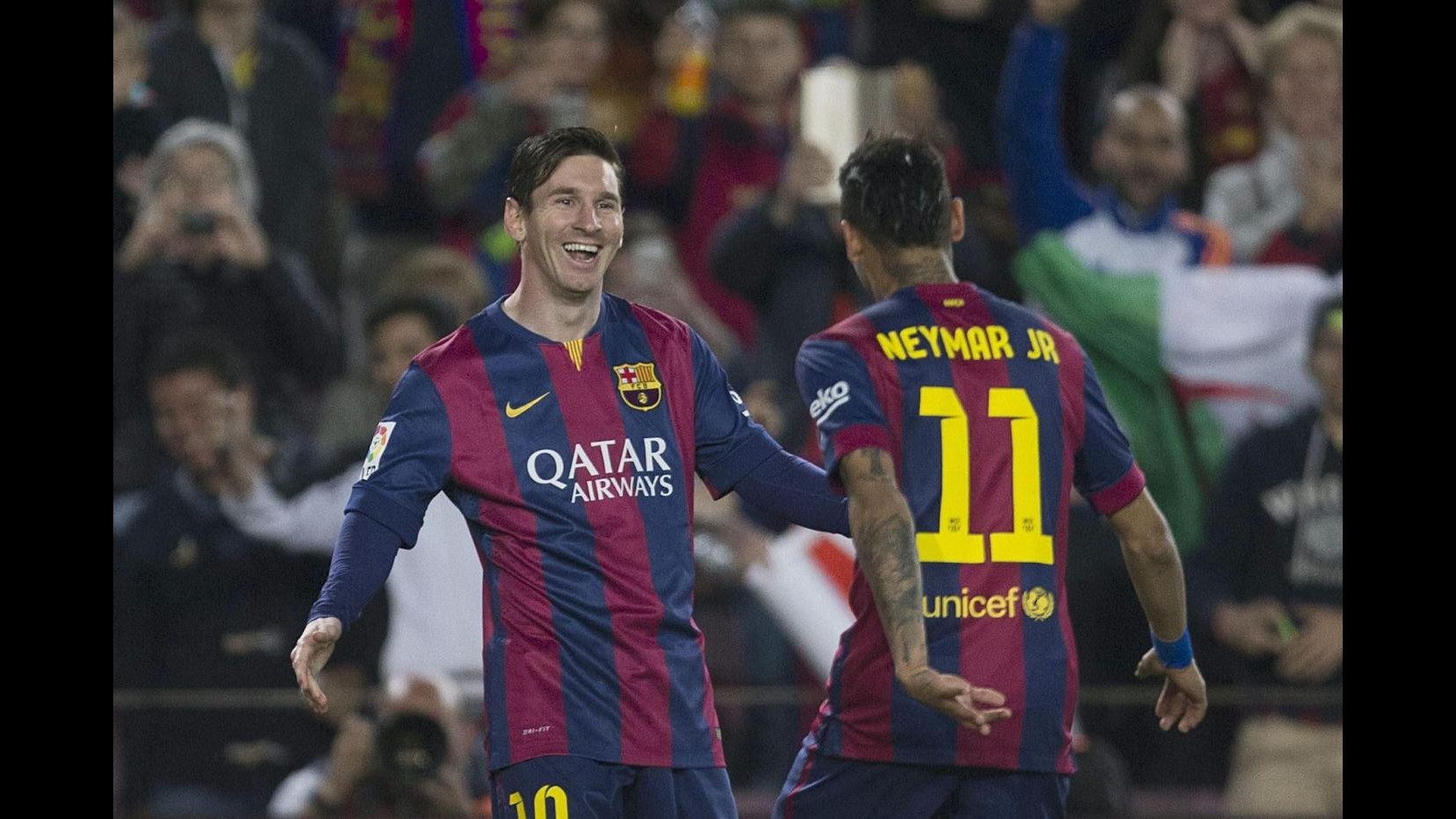 Liga: Barcellona esagerato in casa del Cordoba, 8-0 con tripletta Suarez