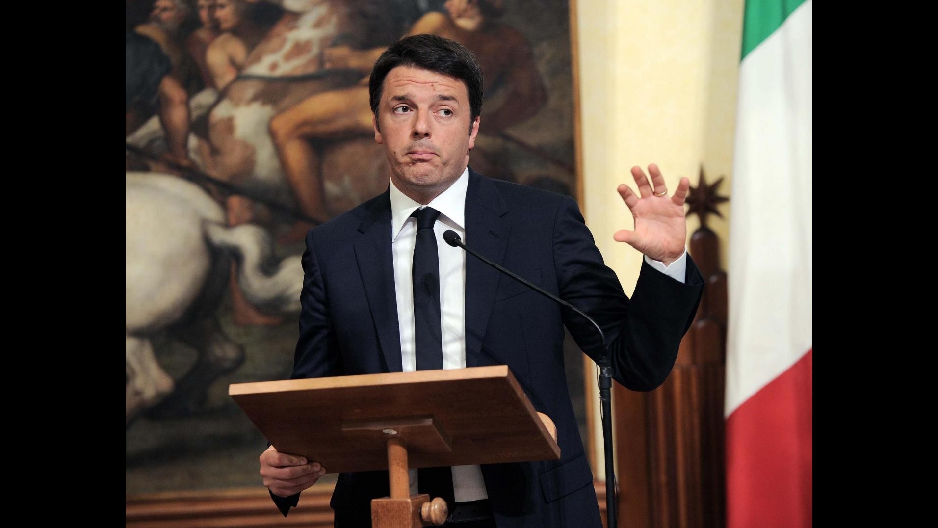 Renzi: Senza l’Italia ideale Europa sarebbe morto