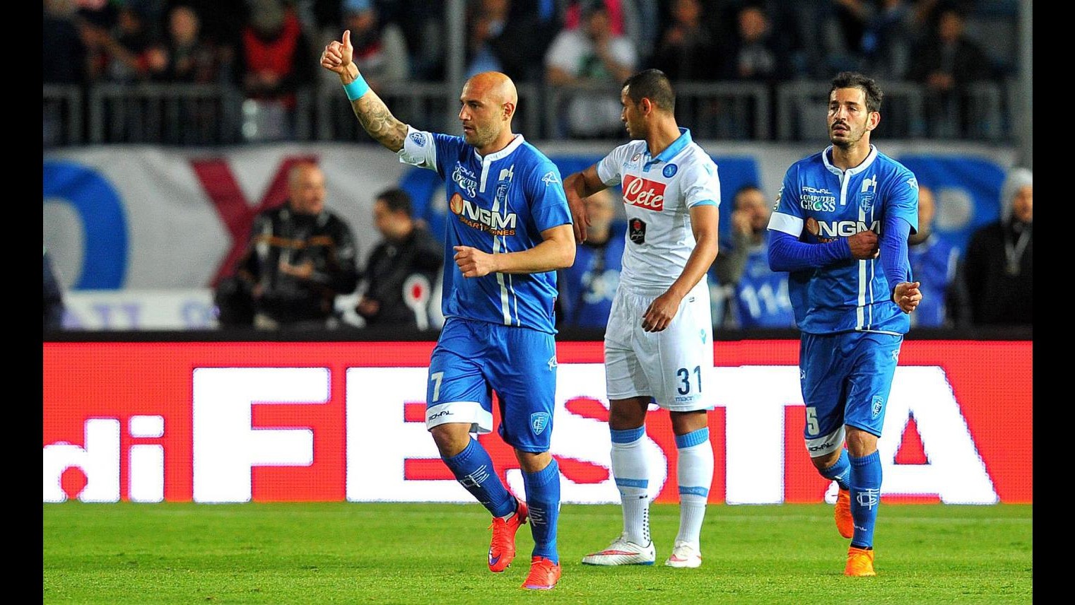 Serie A, il Napoli crolla a Empoli 4-2: Lazio e Roma ringraziano, toscani praticamente salvi
