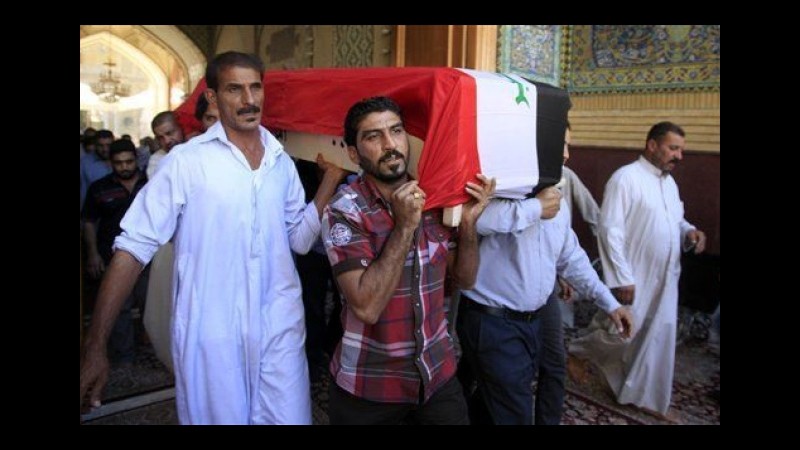 Isis, attentato suicida a Samarra: uccisi 38 poliziotti