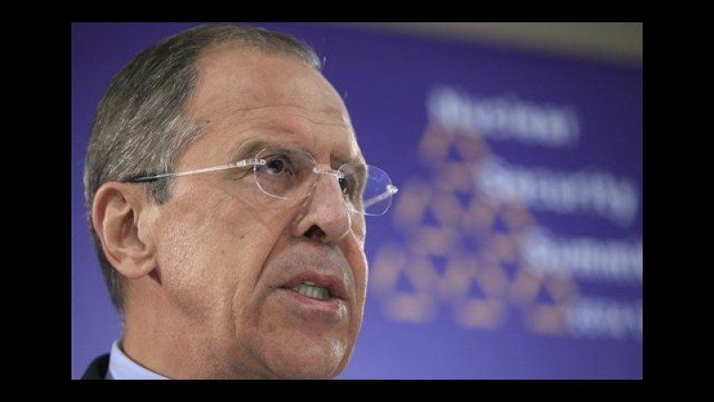 Russia, Lavrov: La lista nera dei politici Ue non è arbitraria
