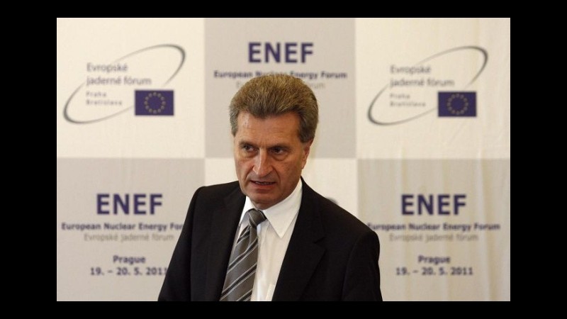Crisi greca, commissario Ue Oettinger: “Accordo possibile entro la settimana”