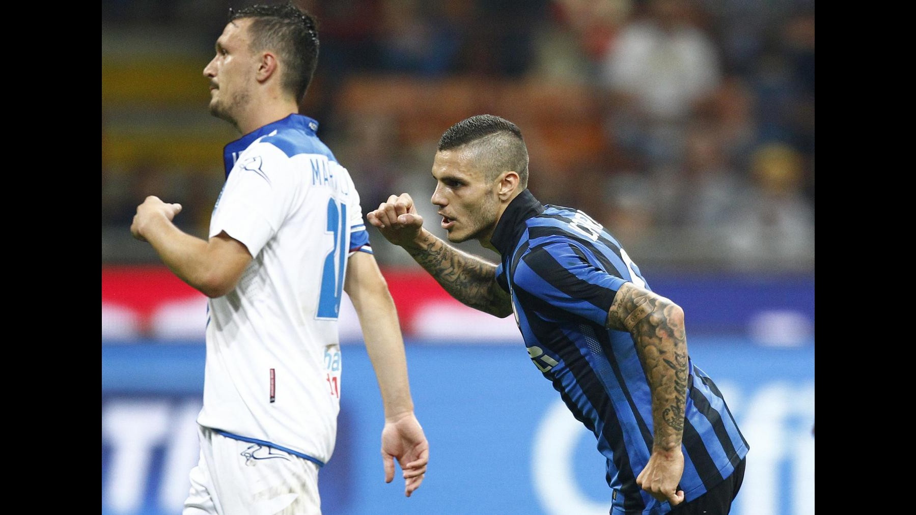 Serie A, Inter doma Empoli 4-3: niente Europa, ma Icardi capocannoniere con Toni