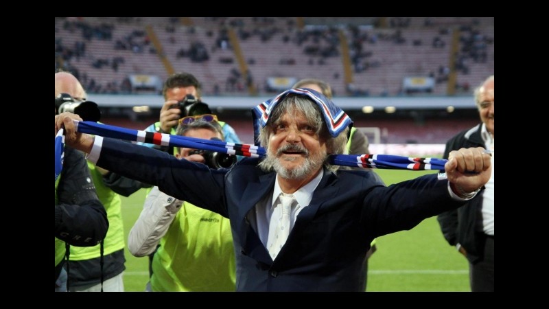 Calcio, Ferrero: Samp non è una provinciale, è una grande squadra