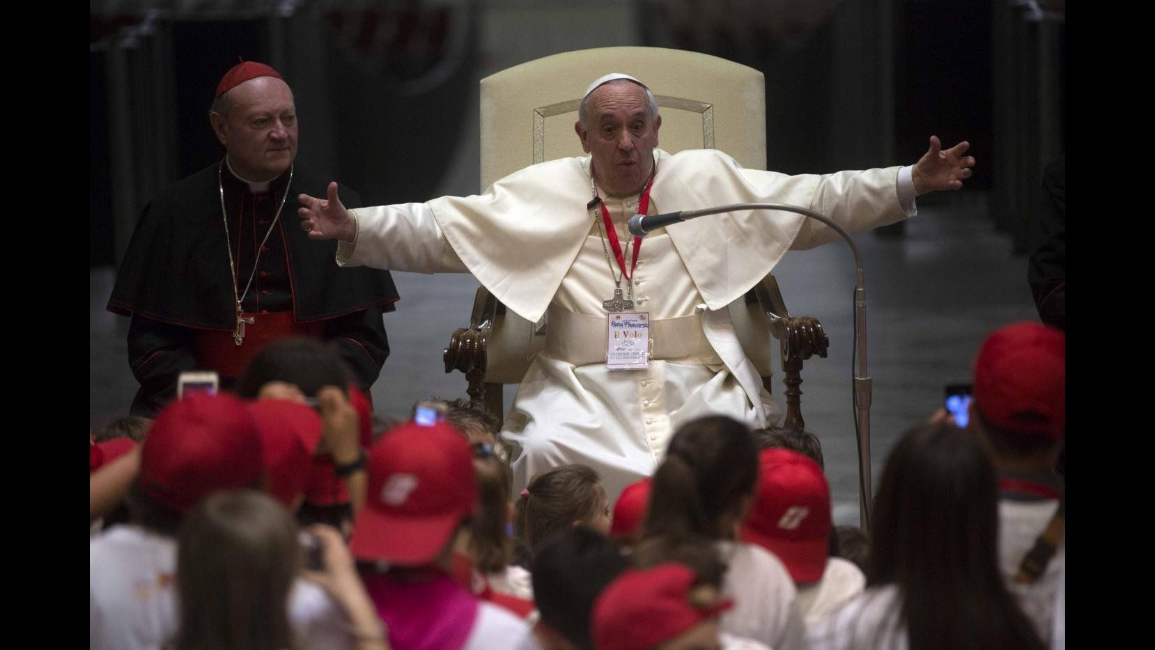 Papa Francesco ai bambini: Non smettete mai di sognare