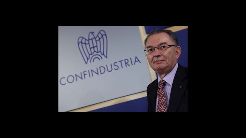 Crisi, Squinzi: Italia risale la china, ma puntare più in alto