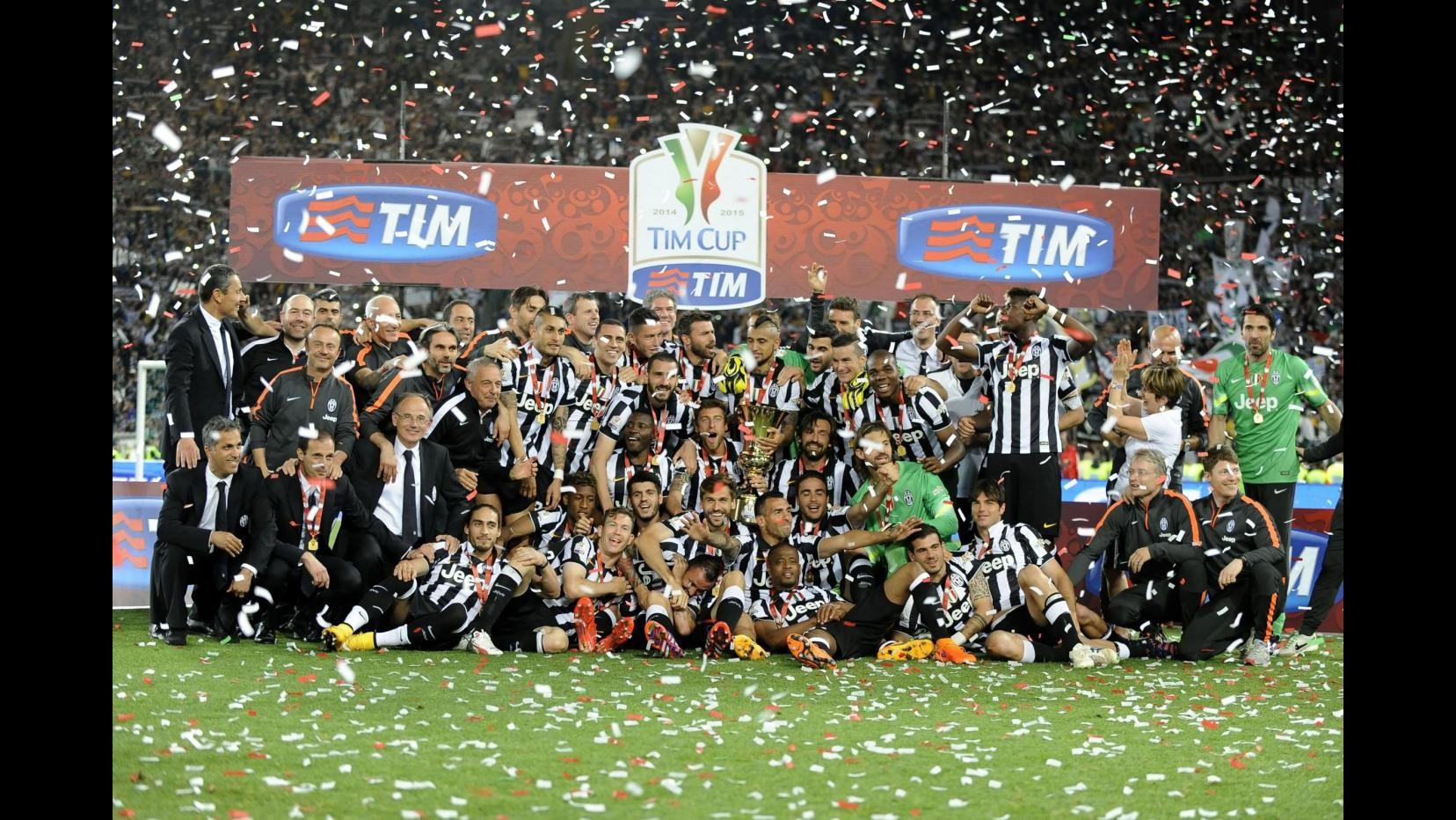 Coppa Italia, Juve: festa sui social per la Decima, ma testa è già a Berlino