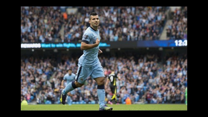 Manchester City: Aguero salta sfida Champions con la Juventus