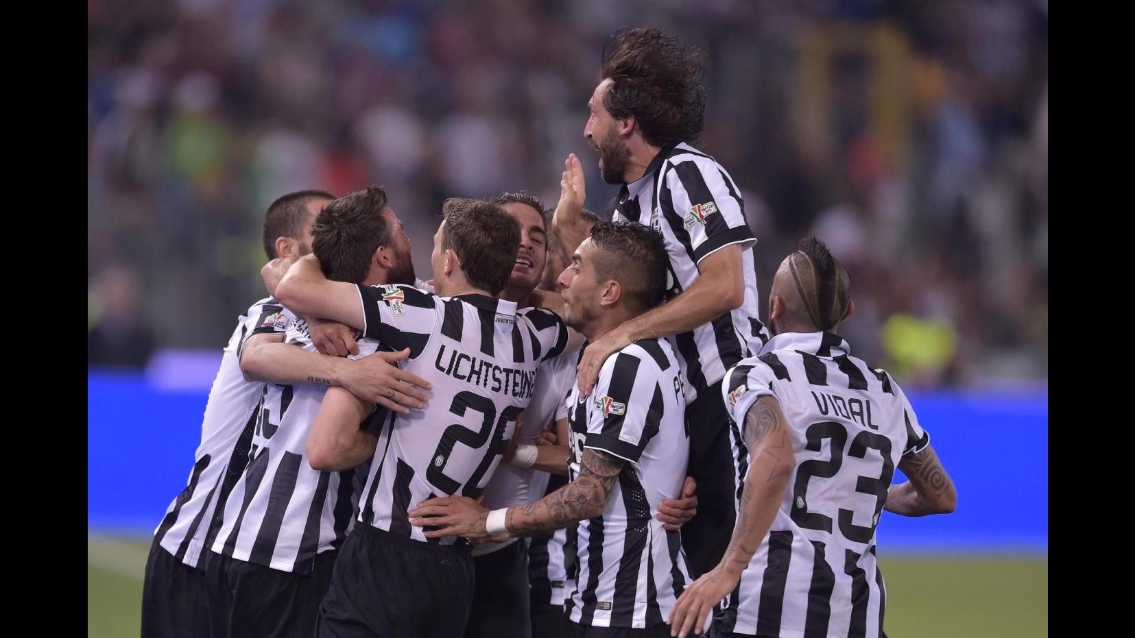Coppa Italia, trionfa la Juventus: Lazio battuta 2-1 in finale
