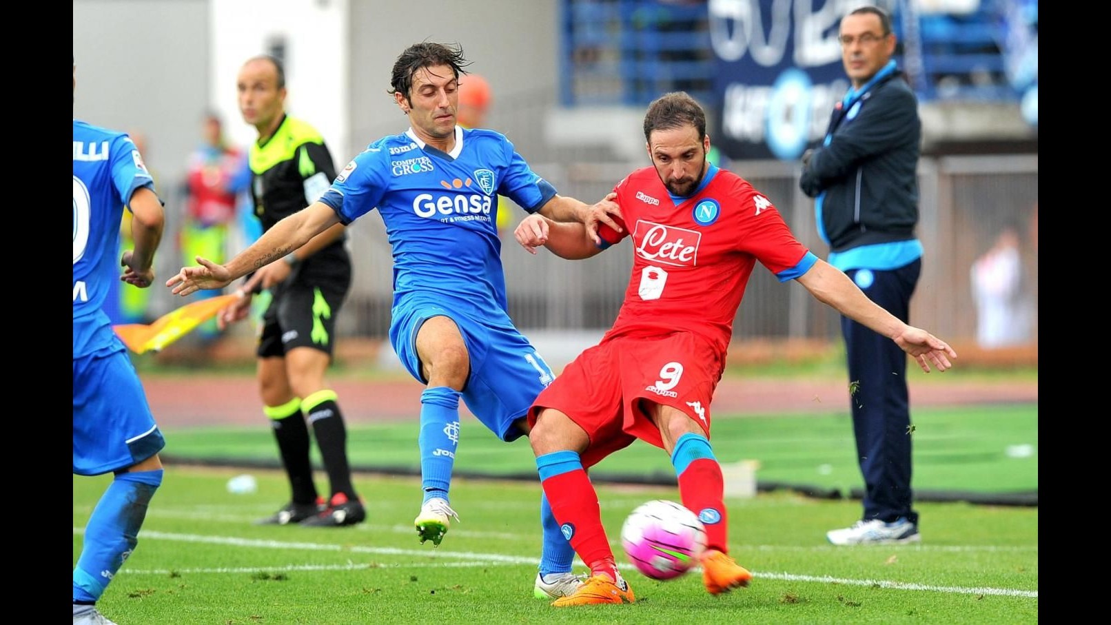 Doppia rimonta per l’ex Sarri, pari Empoli-Napoli