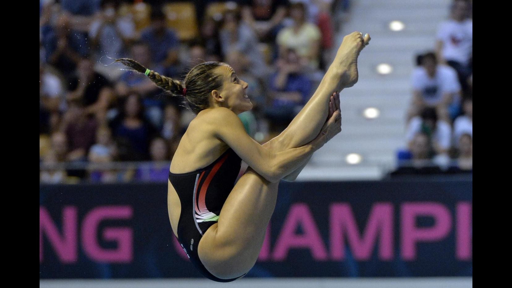 Tuffi, Europei: Cagnotto ancora regina, oro nel trampolino da 3 metri e vola a Rio
