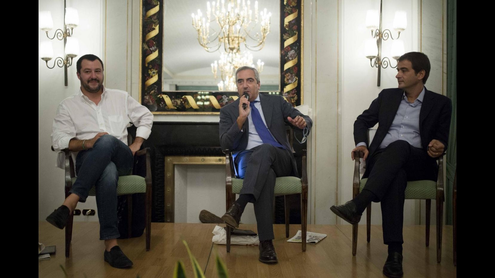Centrodestra, Fitto-Gasparri-Salvini: reunion in vista dell’Italicum