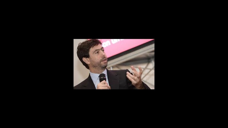 Calcio, Agnelli: La Juve non cerca partner stranieri, non ne ha bisogno