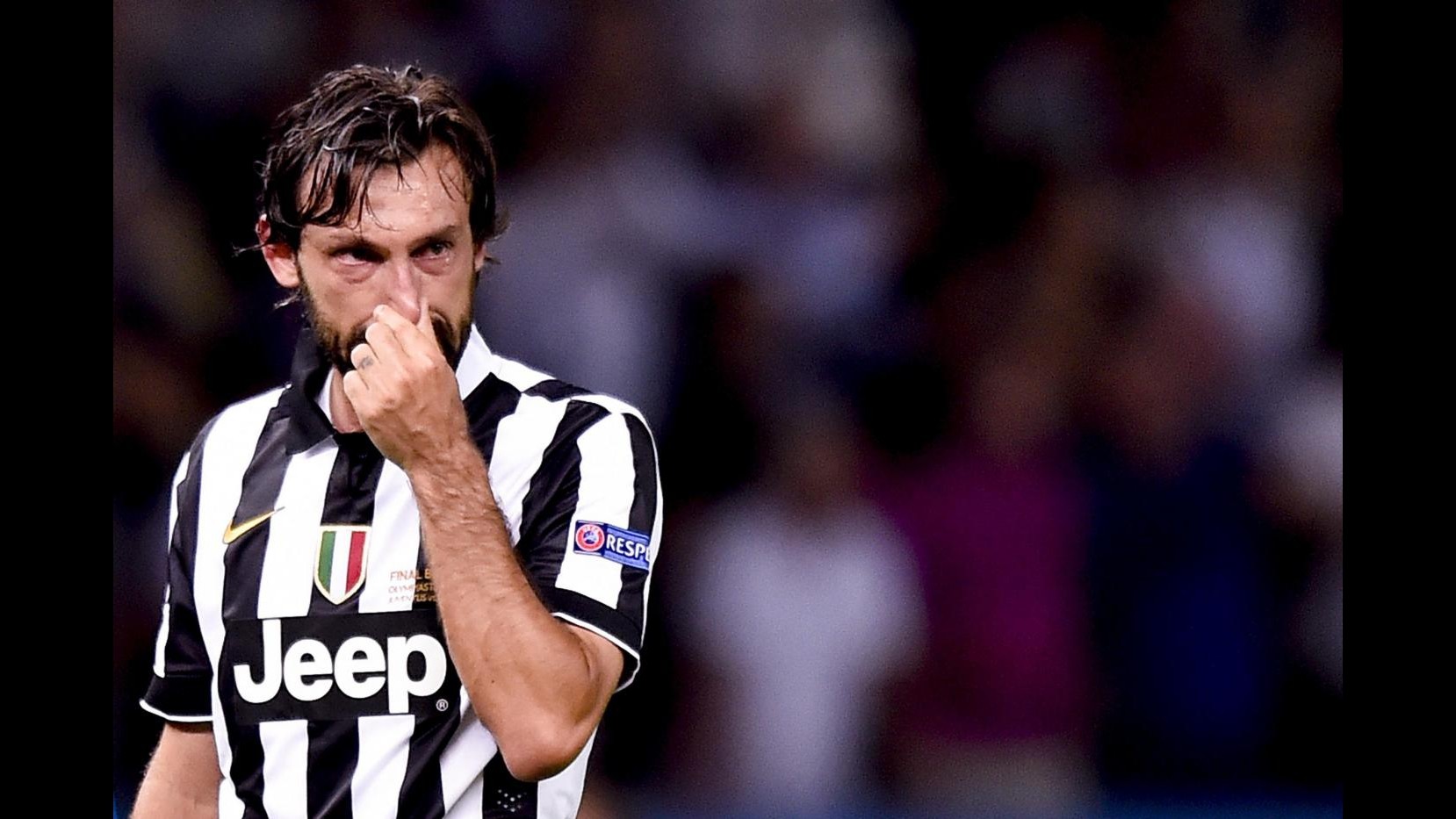 Pirlo allontana l’addio: Le lacrime? Era delusione per finale persa