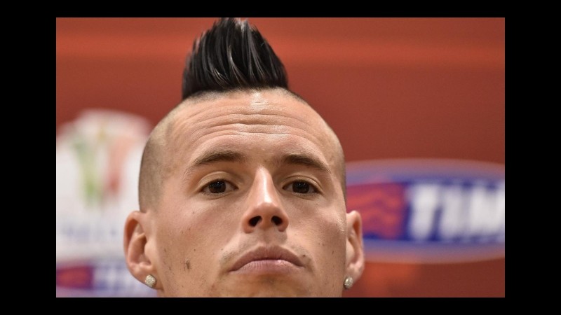 Hamsik: Distorsione alla caviglia, non so se giocherò a Carpi