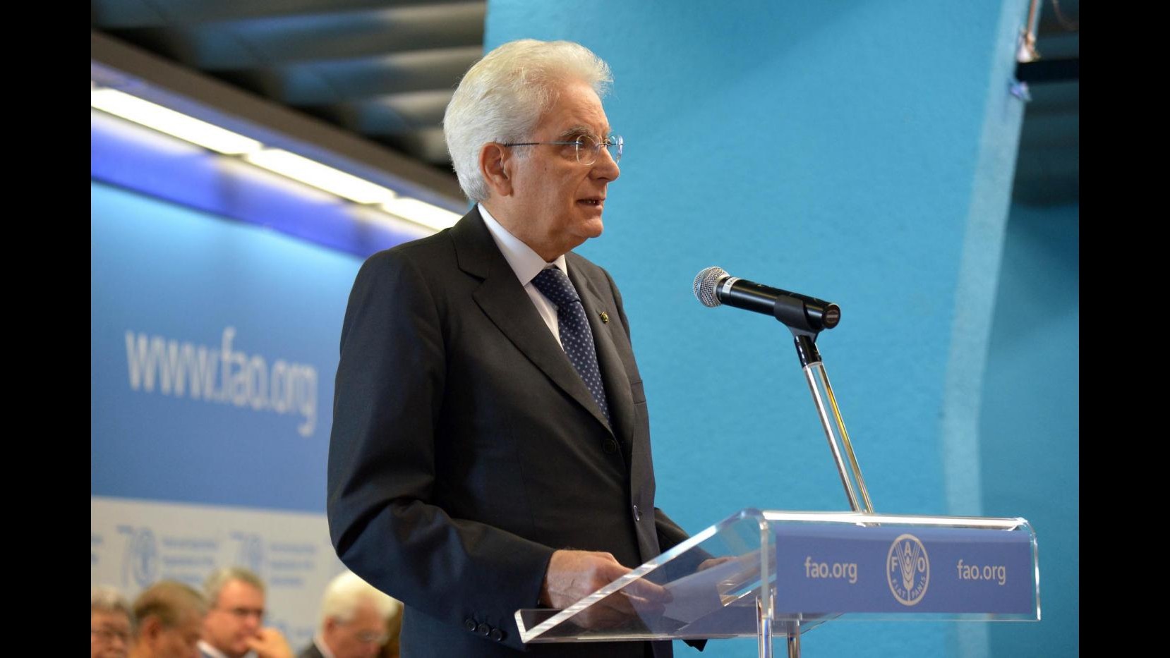 Fao, Mattarella: Sconfiggere la fame per costruire la pace