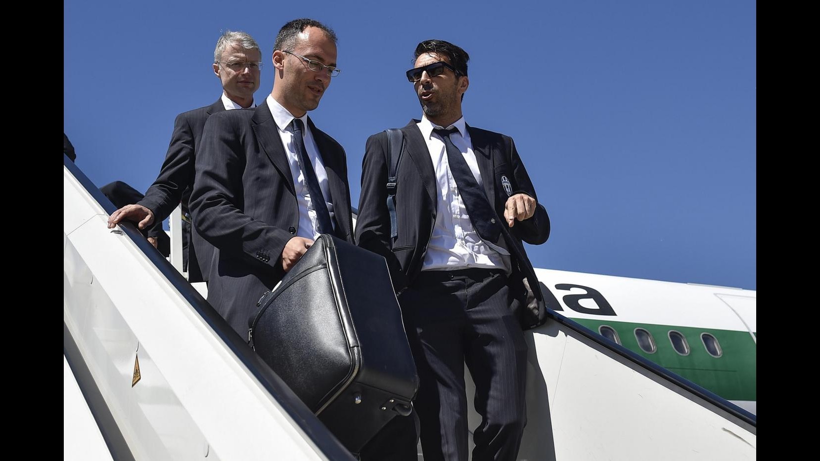 Champions League, la Juventus è arrivata a Berlino