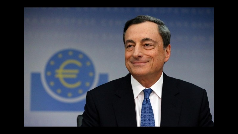 Bce, Draghi: QE andrà avanti fino a quando occorre, per Grecia serve accordo forte