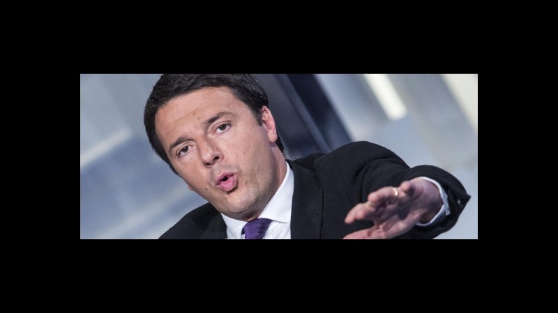 Immigrazione, Renzi: Ottimo risultato rispetto a obiettivi