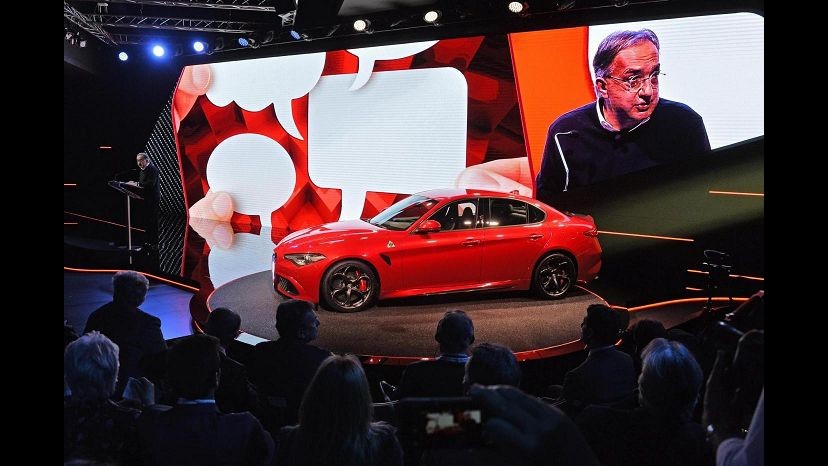 Fca, con Giulia parte piano Alfa. Marchionne: Progetto italiano