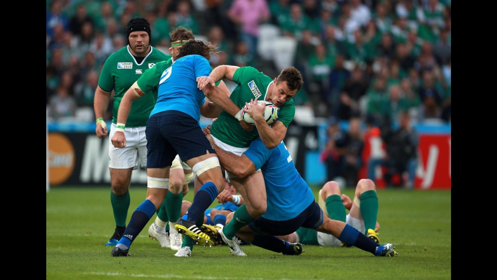 Rugby, Mondiali: azzurri eliminati, Irlanda vince 16-9