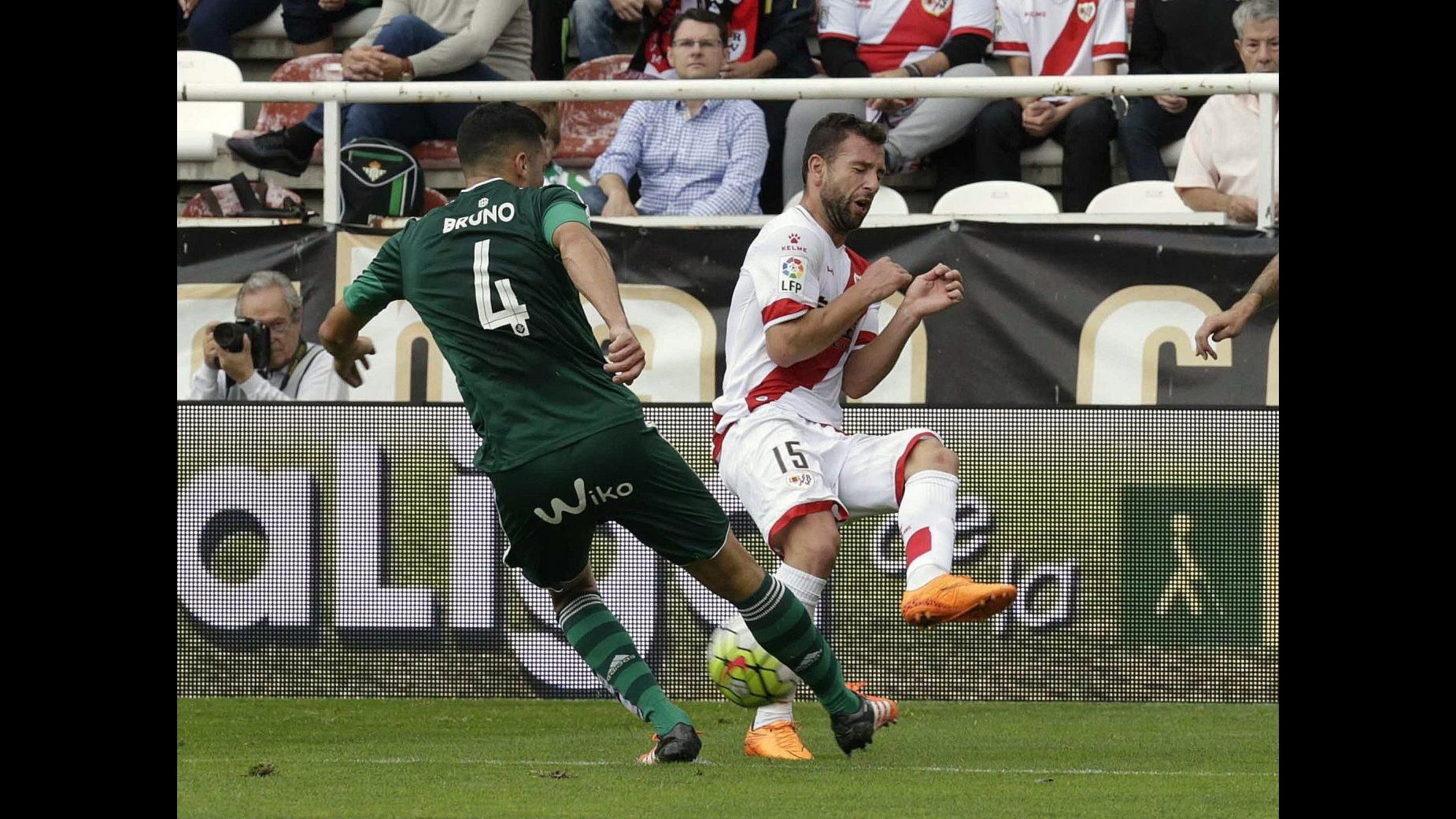 Calcio, Liga: Rayo Vallecano-Betis 0-2