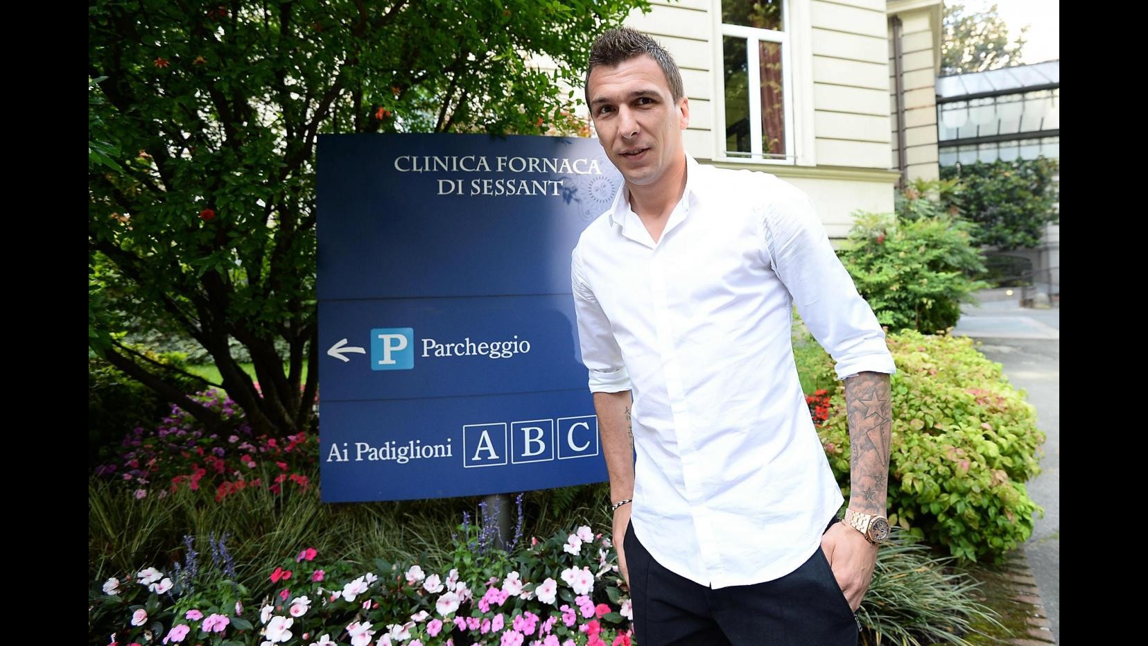 Juventus, oggi visite mediche a Torino per il croato Mandzukic